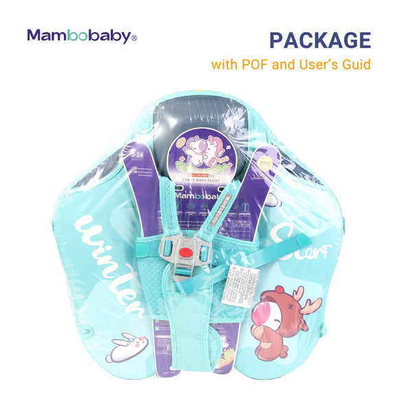 Bouée Bébé Mambobaby™ KuKuKiKi | Non Gonflable & Anti-UV | 3-24 Mois