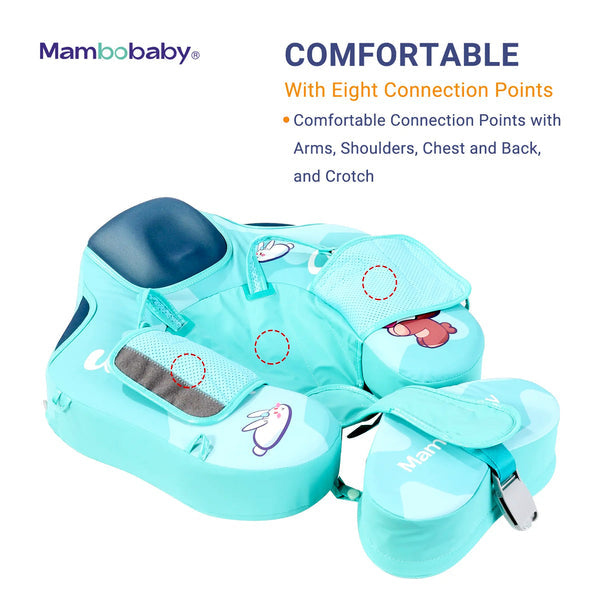 Bouée Bébé Mambobaby™ KuKuKiKi | Non Gonflable & Anti-UV | 3-24 Mois
