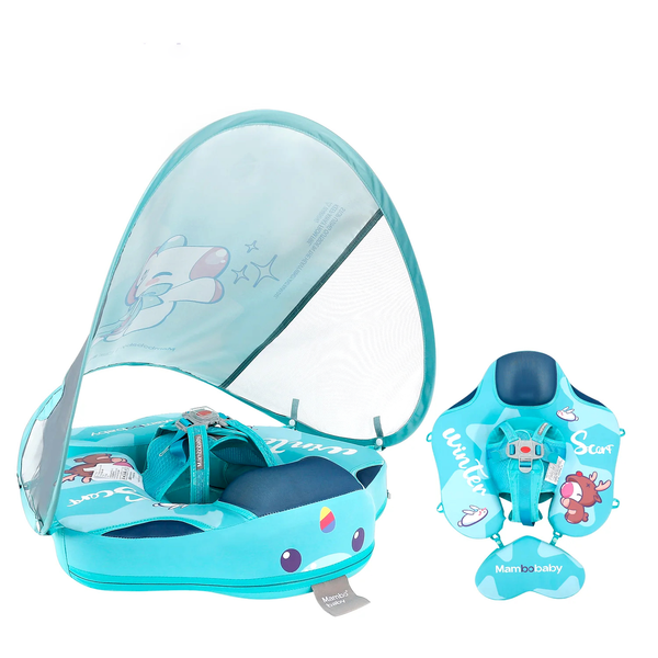 Bouée Bébé Mambobaby™ KuKuKiKi | Non Gonflable & Anti-UV | 3-24 Mois