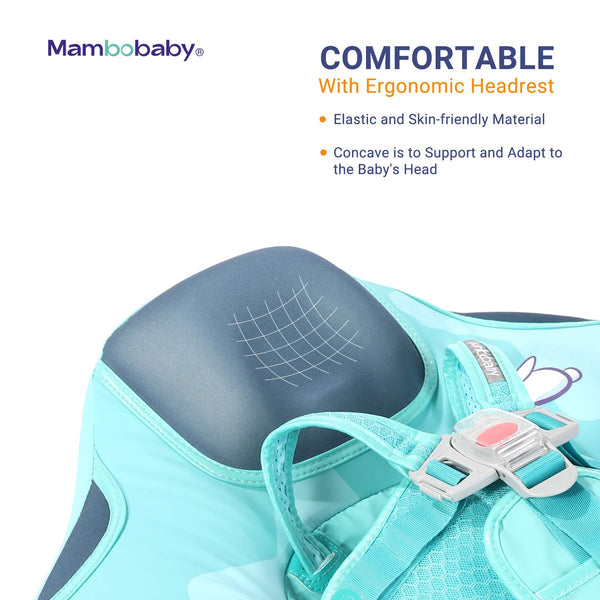 Bouée Bébé Mambobaby™ KuKuKiKi | Non Gonflable & Anti-UV | 3-24 Mois
