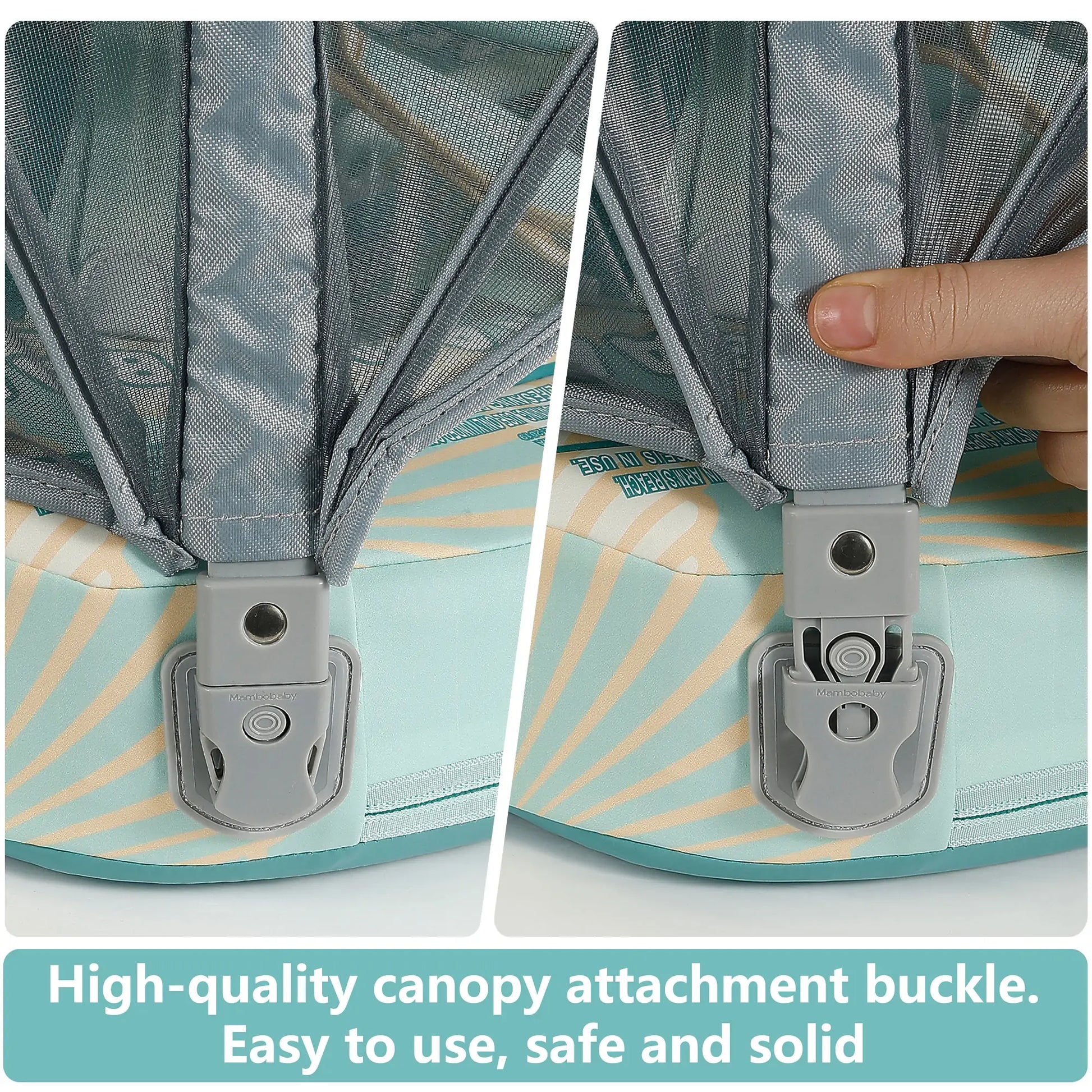 Instructions de verrouillage et déverrouillage Mambobaby™ Seashell