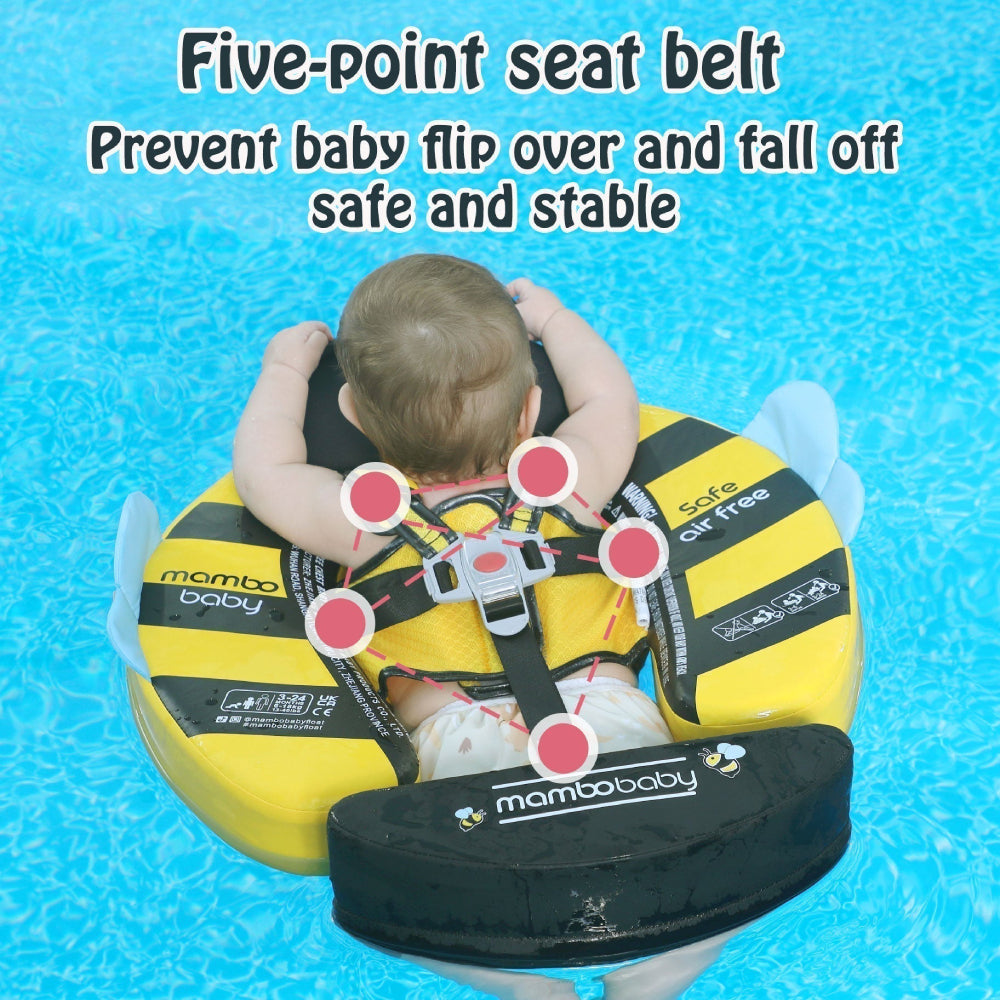 Détail du harnais de sécurité 5 points Mambobaby™ Papillon