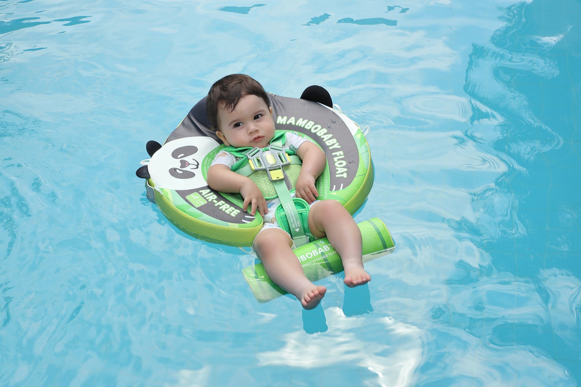 Mambobay™ Panda Edition Positions de Natation Bébé Brasse et Dos