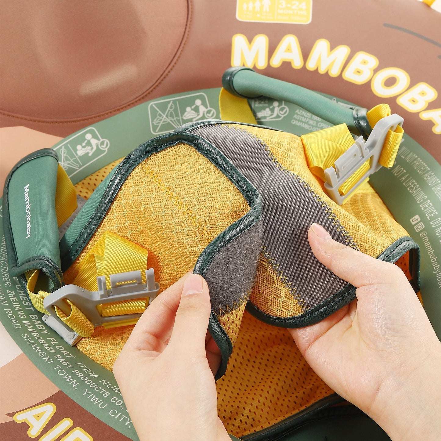Mambobaby™ Paresseux Guide d'Utilisation et de Verrouillage Sécurité