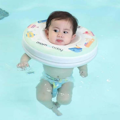 Mambobaby™ Bouée de Cou Imprimé Bateaux Aide à la Natation Garçon