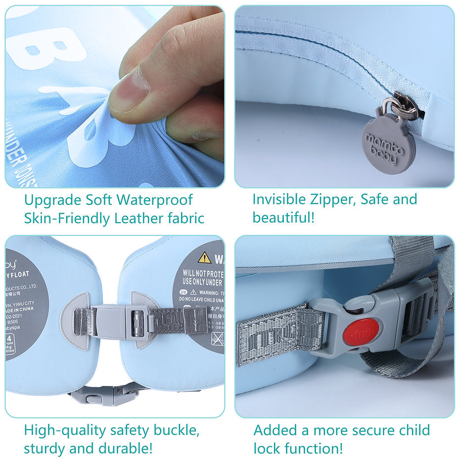 Mambobaby™ Coccinelle bouton de verrouillage de sécurité professionnel pour bouée enfant.