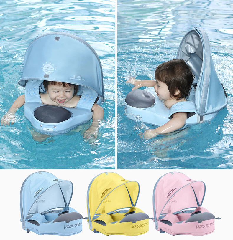 Mambobaby™ Coccinelle ombrelle amovible avec protection solaire UPF 50 plus certifiée.