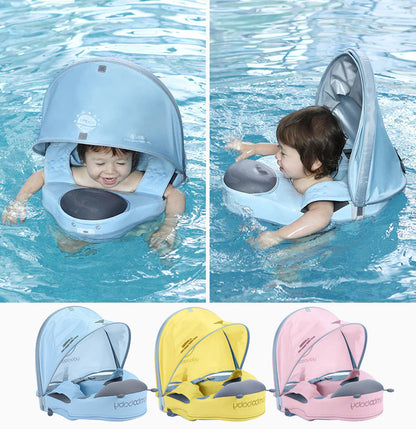 Mambobaby™ Coccinelle ombrelle amovible avec protection solaire UPF 50 plus certifiée.