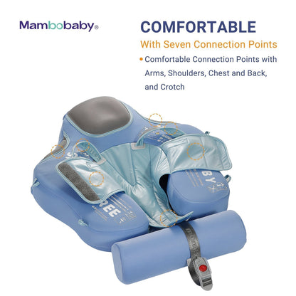 Mambobaby™ Éléphant système de confort avec 7 points de connexion pour une stabilité accrue.