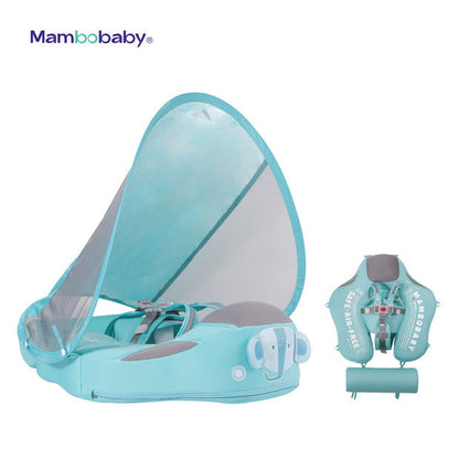 Mambobaby™ Éléphant ombrelle de protection solaire amovible UPF 50 plus anti-UV.