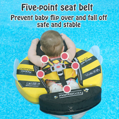 Mambobaby™ Bee Edition harnais de sécurité 5 points maintien corporel bébé
