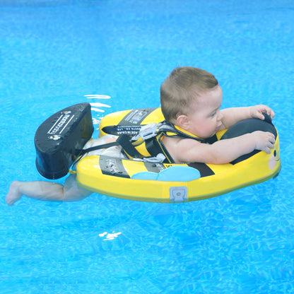 Mambobaby™ Bee Edition positions de nage sur le ventre et sur le dos