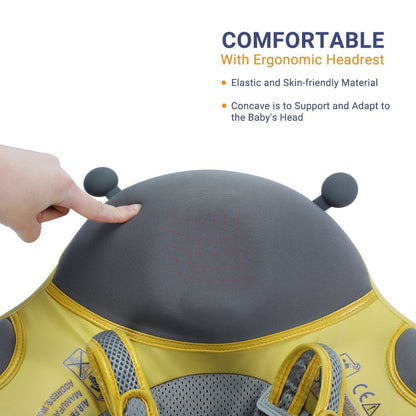 Mambobaby™ Appuie-tête Ergonomique Confort Bébé Coccinelle