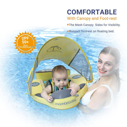Mambobaby™ Bébé dans la Piscine avec Bouée Coccinelle Natation
