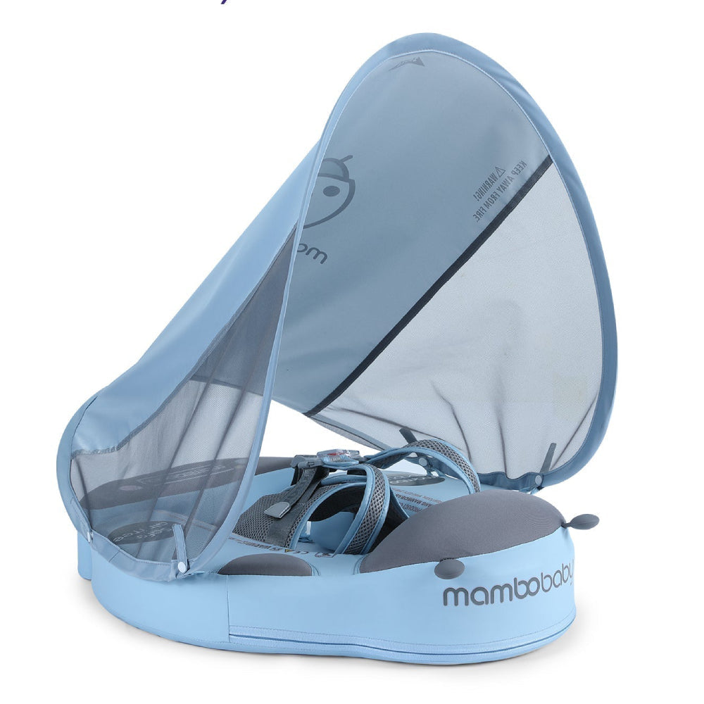 Mambobaby™ Bouée Coccinelle Bleu Air-Free Flotteur Natation Bébé 3-24 mois
