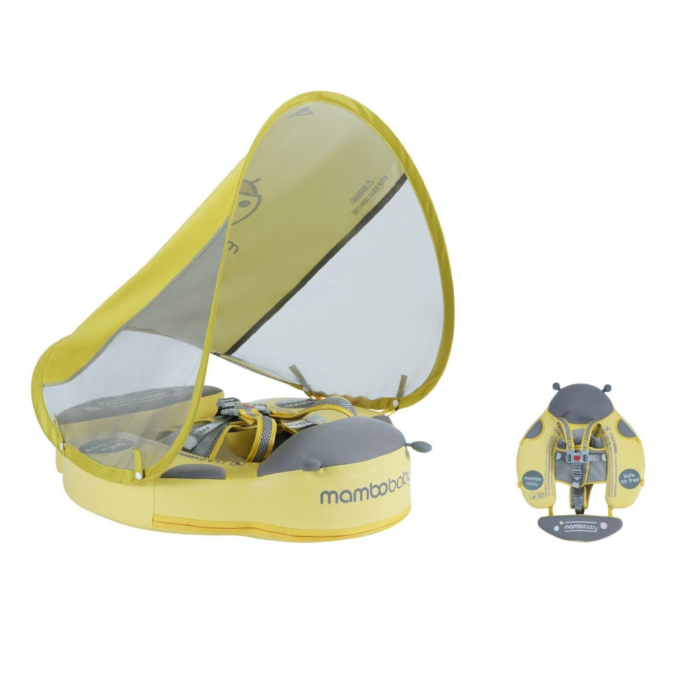 Mambobaby™ Ombrelle Protection Solaire UV UPF 50+ Amovible Coccinelle