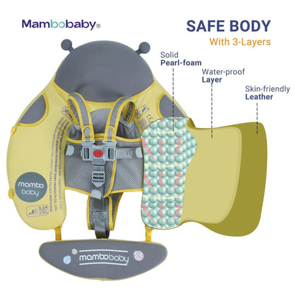 Mambobaby™ Technologie 3 Couches Protection PearlFoam™ Coccinelle