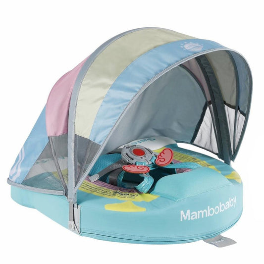 Mambobaby™ Bouée Arc-en-Ciel Air-Free Flotteur Natation Bébé 3-24 mois