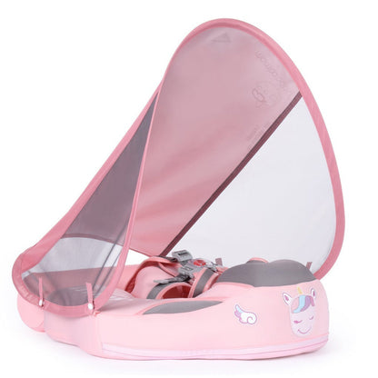 Mambobaby™ Bouée LicorneE Rose Air-Free Flotteur Natation Bébé 3-24 mois