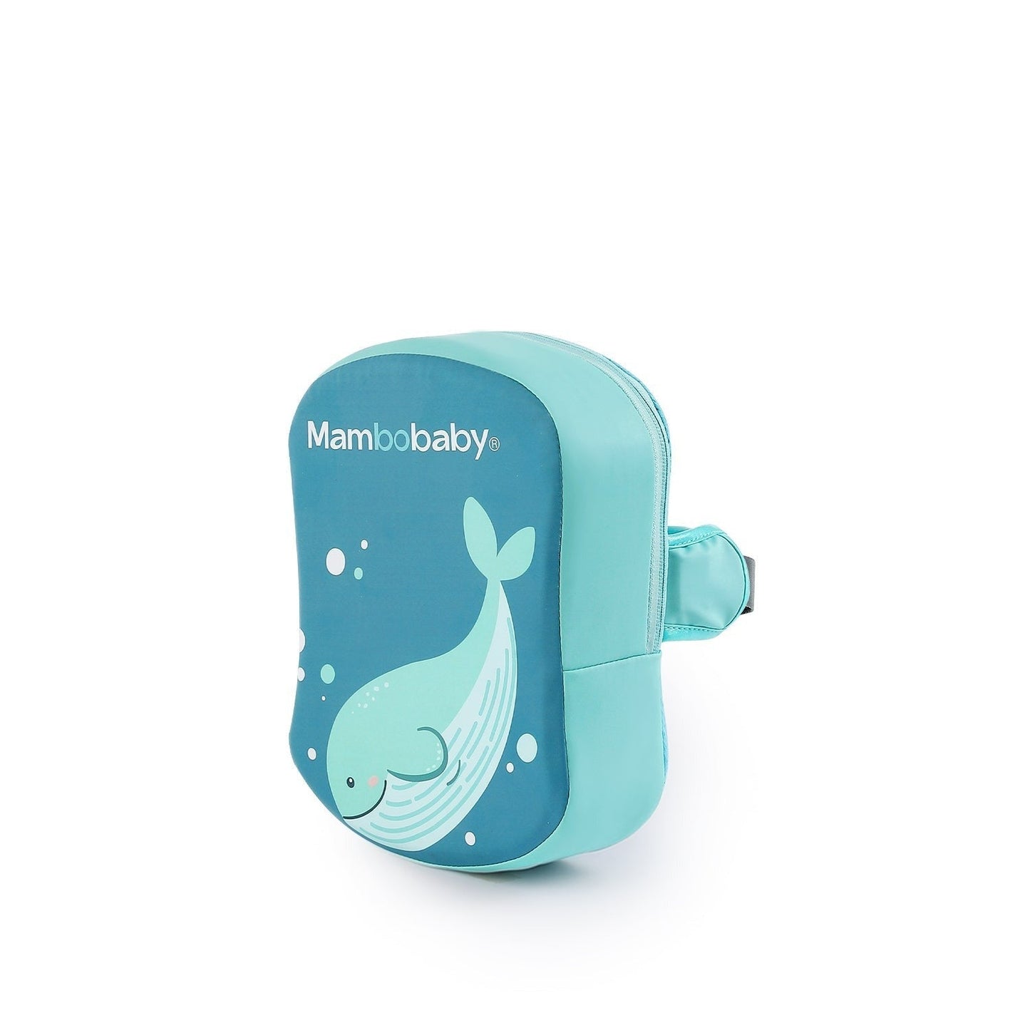 Mambobaby™ Back Float vue du flotteur dorsal bleu pour l'apprentissage de la natation des enfants de 1 à 6 ans en France.