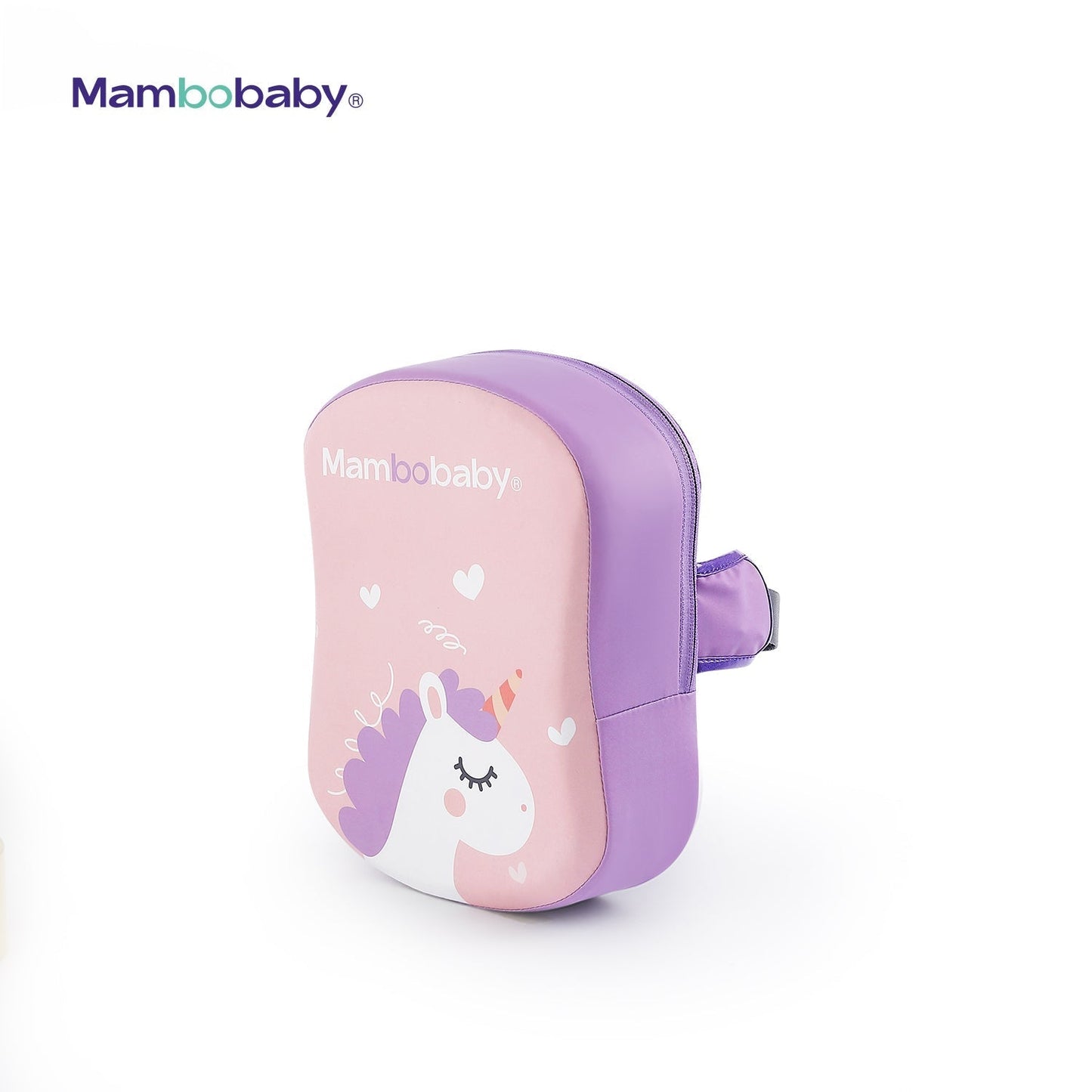 Mambobaby™ Back Float version rose pour fille, aide à la flottabilité sans air et increvable.
