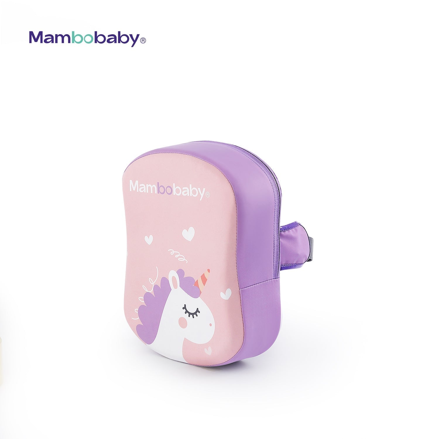 Mambobaby™ Back Float version rose pour fille, aide à la flottabilité sans air et increvable.