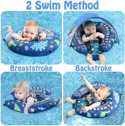 Mambobaby™ Positions de Natation Brasse et Dos pour Bébé