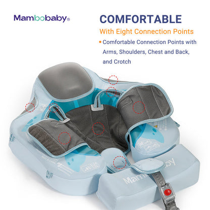 Mambobaby™ Tortue système de confort avec 8 points de connexion pour la stabilité. Le cadeau de naissance idéal et sécurisé pour les familles en France.