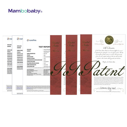 Mambobaby™ Tortue technologie PearlFoam brevetée sans air pour une sécurité permanente. Le cadeau de naissance idéal et sécurisé pour les familles en France.