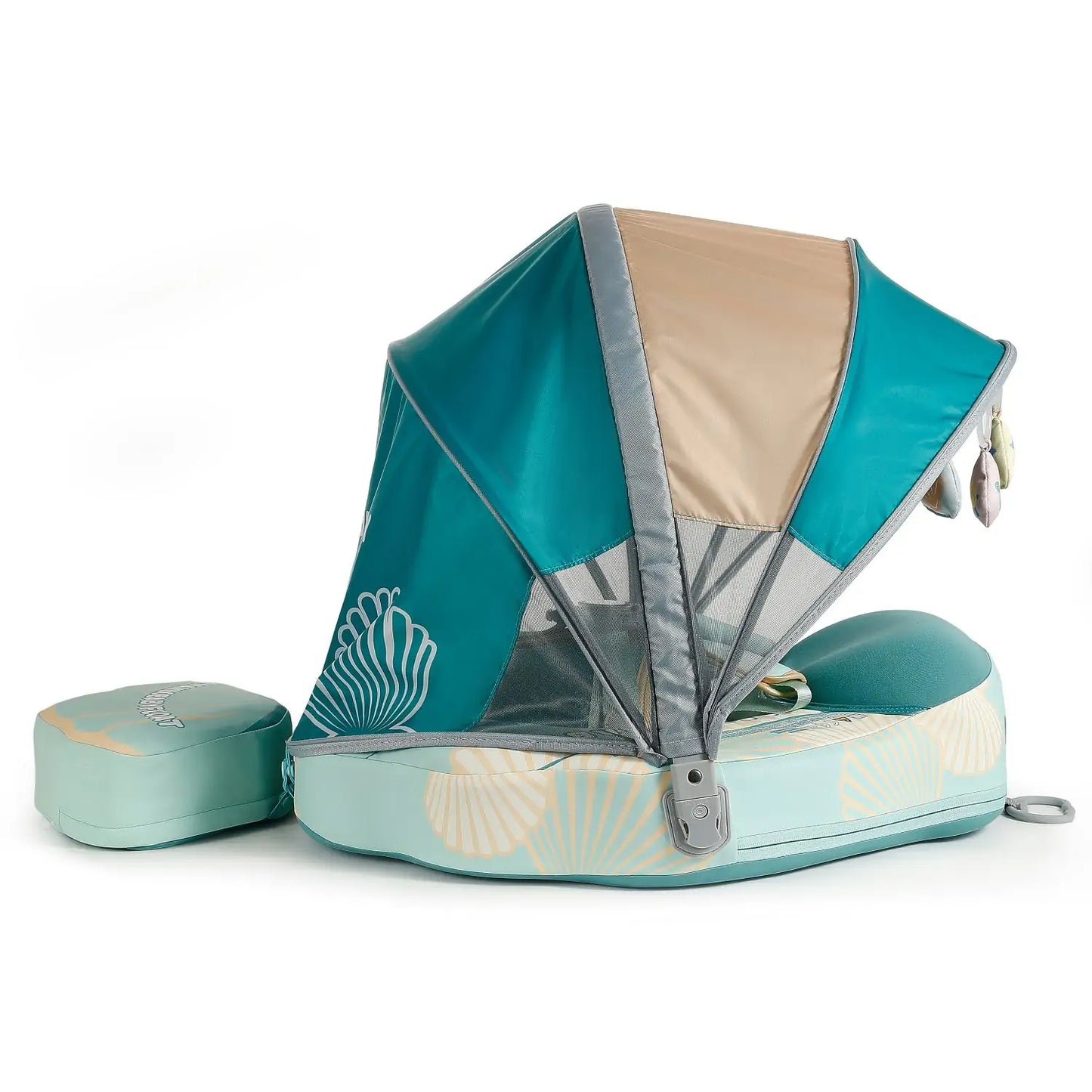 Ombrelle de protection solaire UPF 50+ amovible Mambobaby™ Seashell