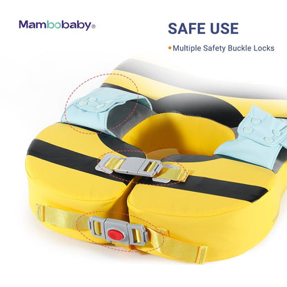 Mambobaby™ Bee Shoulder Float facile à utiliser sans gonflage pour les parents actifs.
